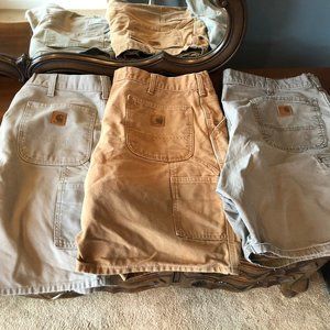 3x Carhartt Shorts 40" x 8.5"